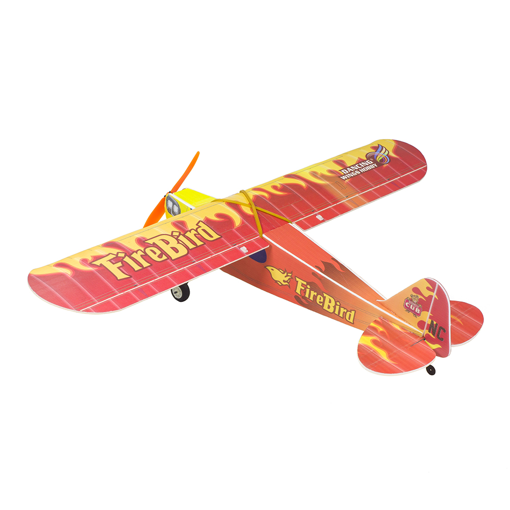 Model Kit Airplane - J3 Fire Bird 600mm PP-Schaum Bausatz