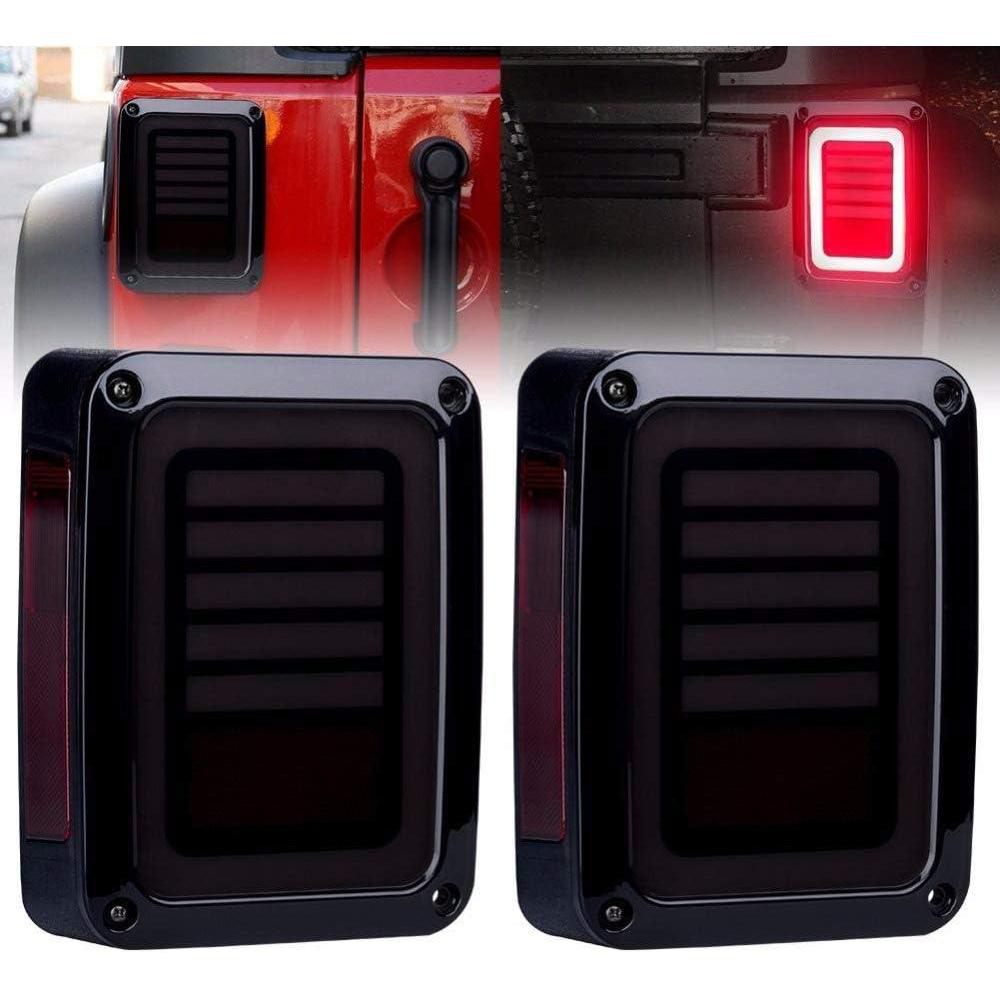 Model Kit Jeep - 2 Stück LED-Rückleuchten für Jeep Wrangler
