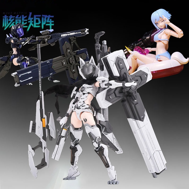 Model Kit Nuke Matrix - NUKE MATRIX Original-Modellbausatz Arctic White Fox