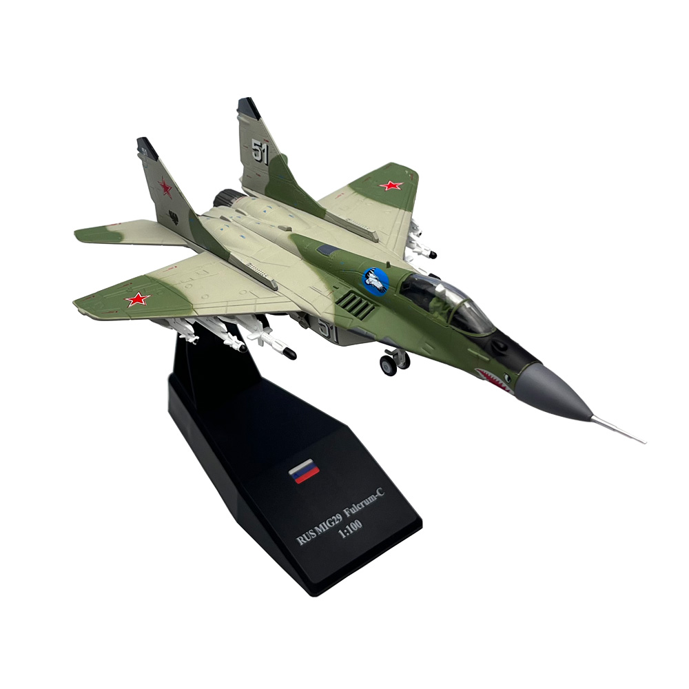 Model Kit Airplane - Maßstab 1:100, russischer MIG-29 Mig29 Fulcrum