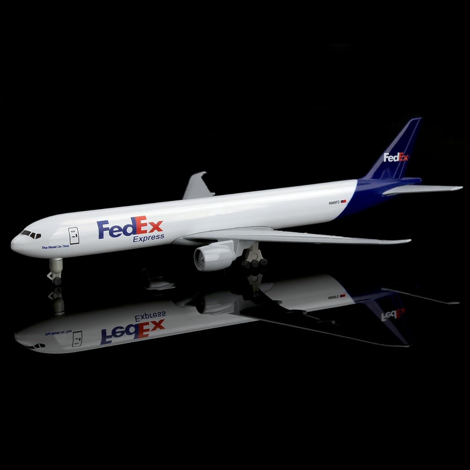 Model Kit Airplane - 20 cm Fedex B777 Flugzeugmodell-Bausatz im