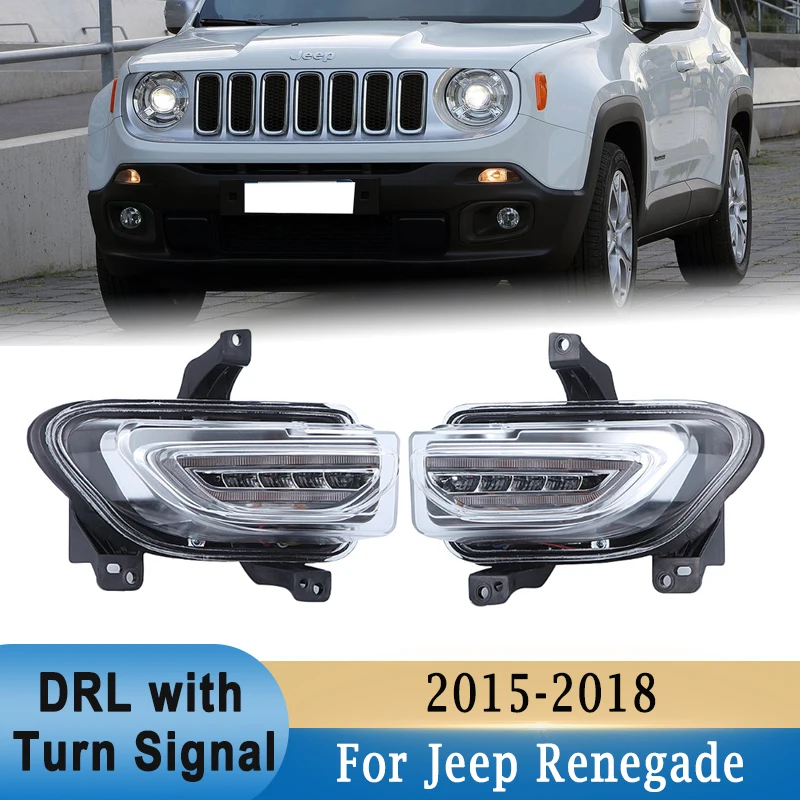 Model Kit Jeep - Für Jeep Renegade 2015-2018 Frontschürze LED