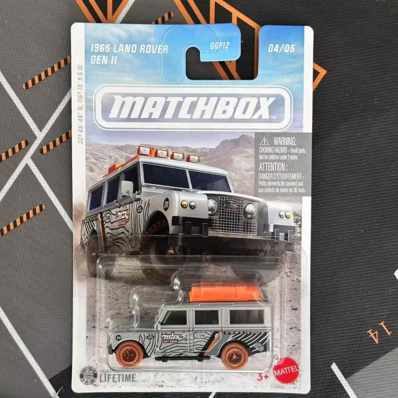 Model Kit Jeep - MATCHBOX Diecast Auto 1:64 Geländewagen-Set Ford