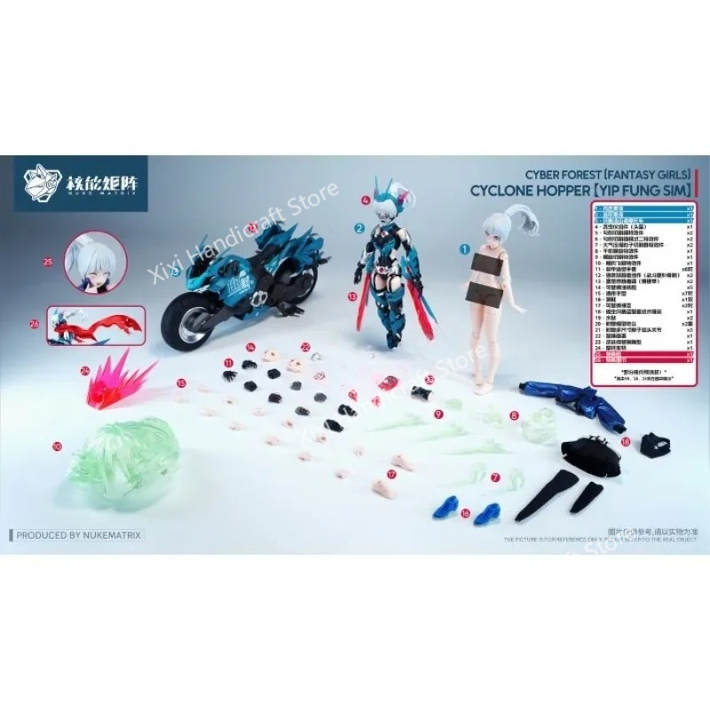 Model Kit Nuke Matrix - 【Auf Lager】NUKE MATRIX Cyber Forest Hurricane