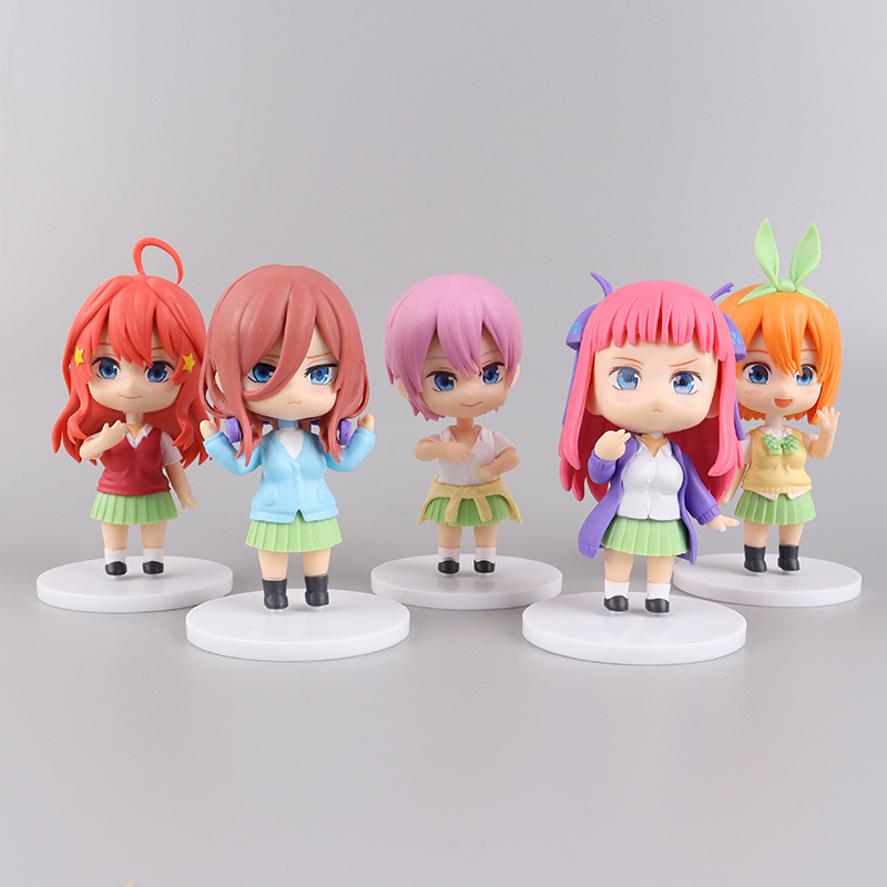Model Kit Hatsune Miku - 5 Stück Anime The Quintessential Quintuplets