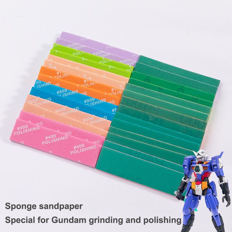 Model Kit Tool Set - 9 Stück/Set 400~1200 halbstarre Schleifstäbe für