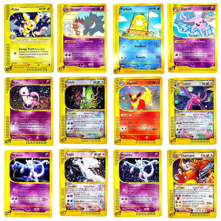 Model Kit Lugia - PKM Proxy-Karten Mewtwo Gengar Psyduck Pichu