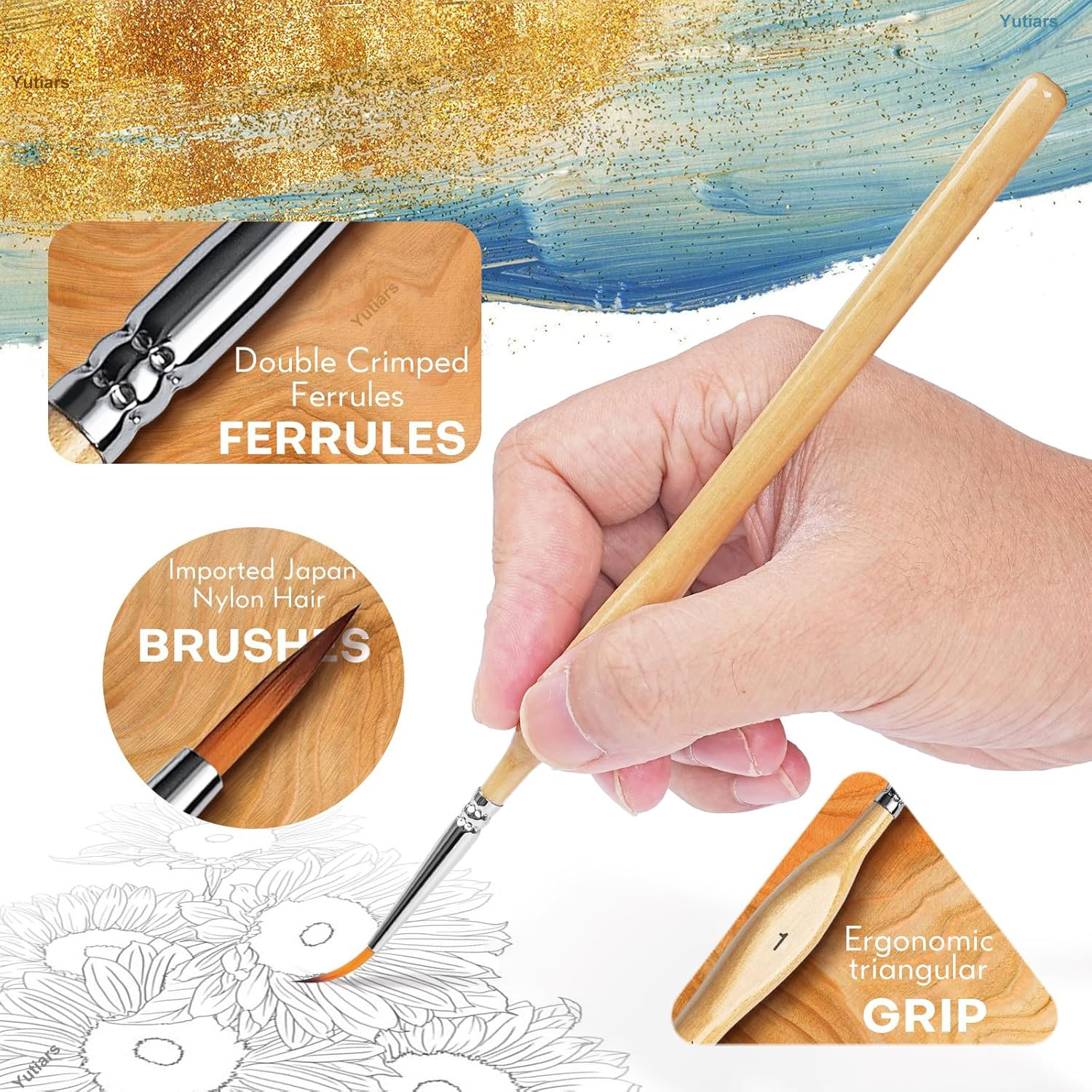 10-teiliges Präzisions-Pinsels – Model Kit Paint Set Bewertung und Preis