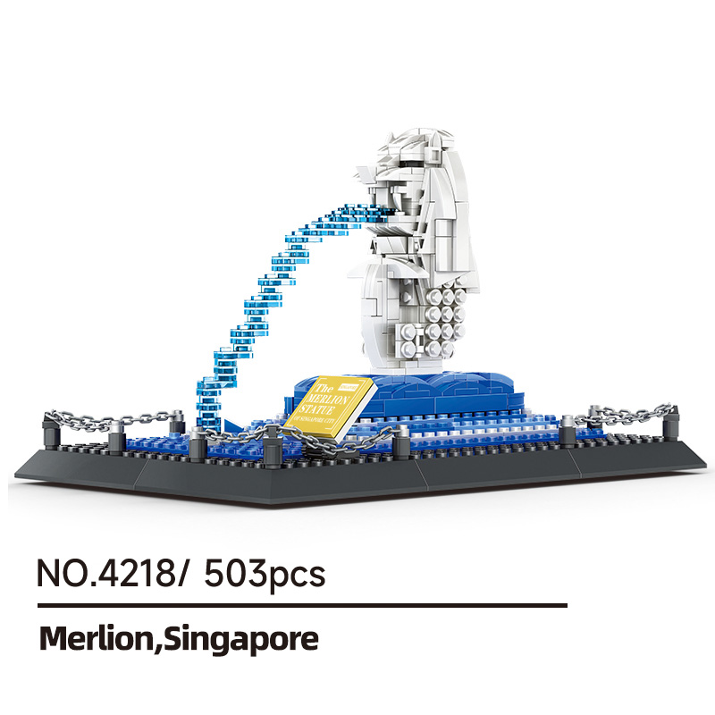 Wange Bausteine 4218 Singapur  – Model Kit Singapore Bewertung und Preis