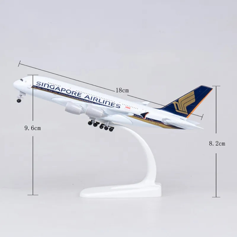 Metallflugzeug-Flugzeug-Modell – Model Kit Singapore Bewertung und Preis