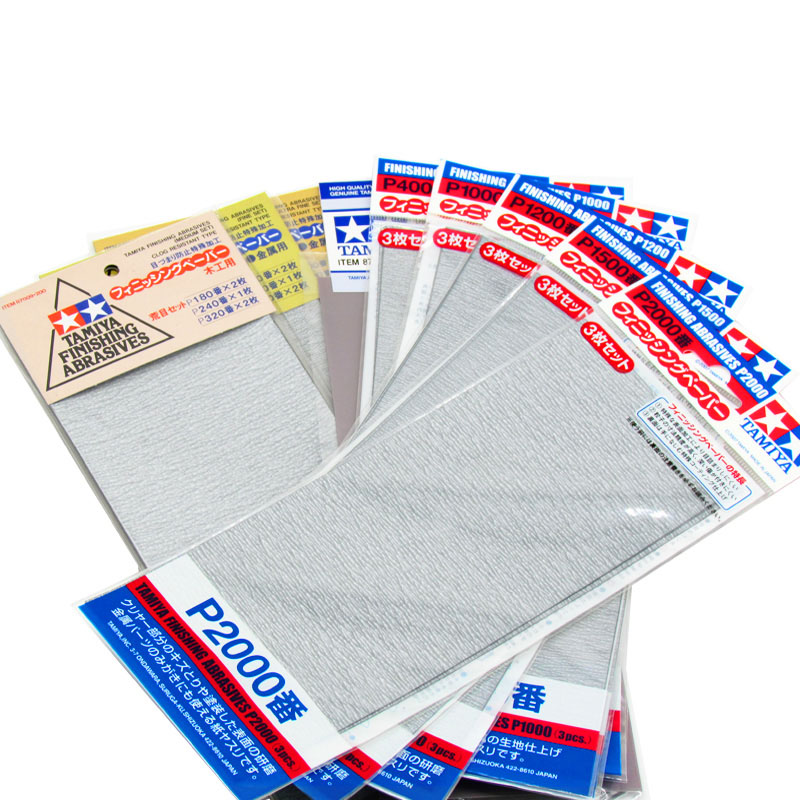 Tamiya Finishing Abrasives Sch – Model Kit Tool Set Bewertung und Preis