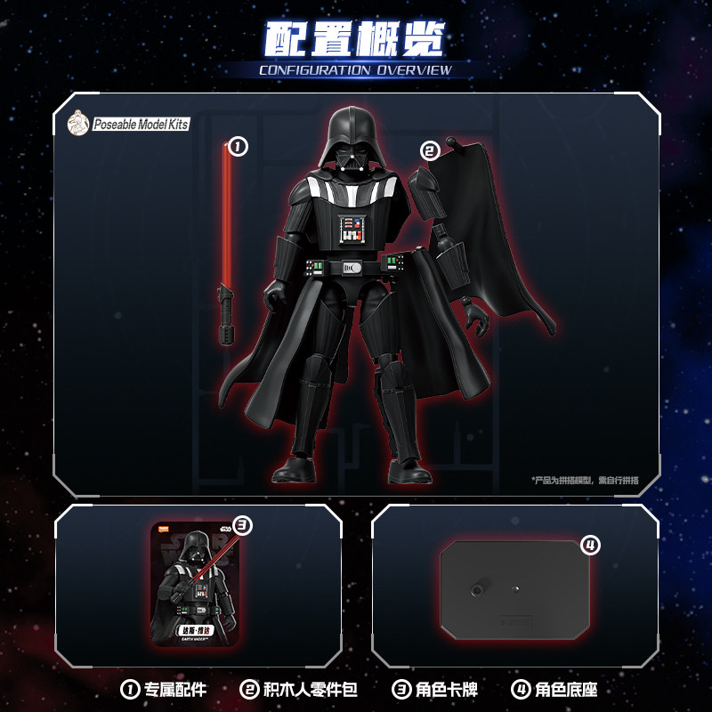 Auf Lager Blokees Star Wars Ga – Model Kit Figure Bewertung und Preis
