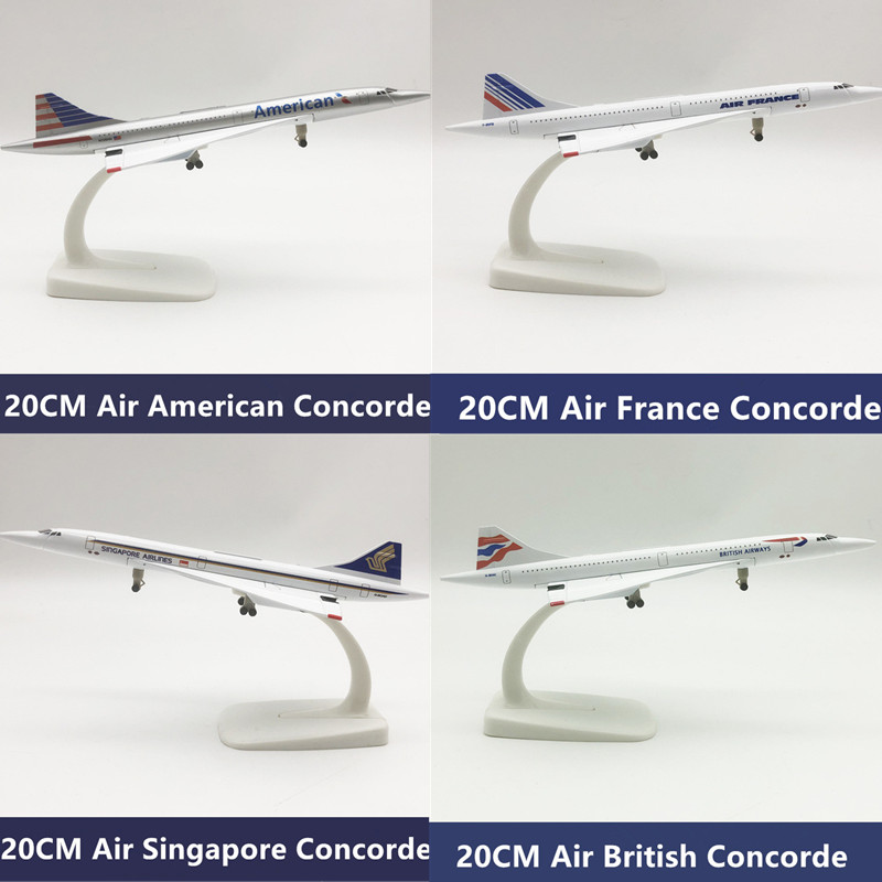 16/20cm Flugzeugmodell Concord – Model Kit Singapore Bewertung und Preis