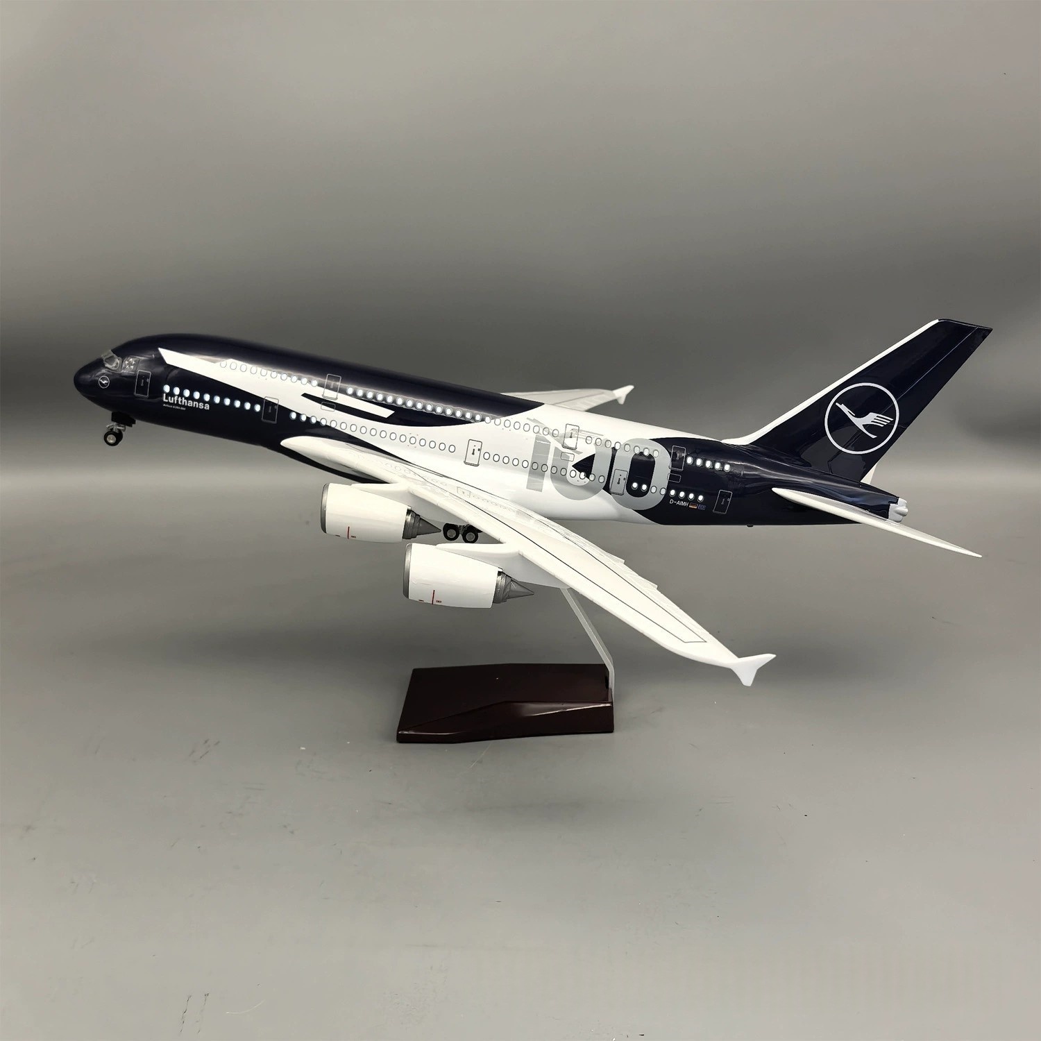 Neues 45cm Lufthansa A380 100  – Model Kit Airplane Bewertung und Preis