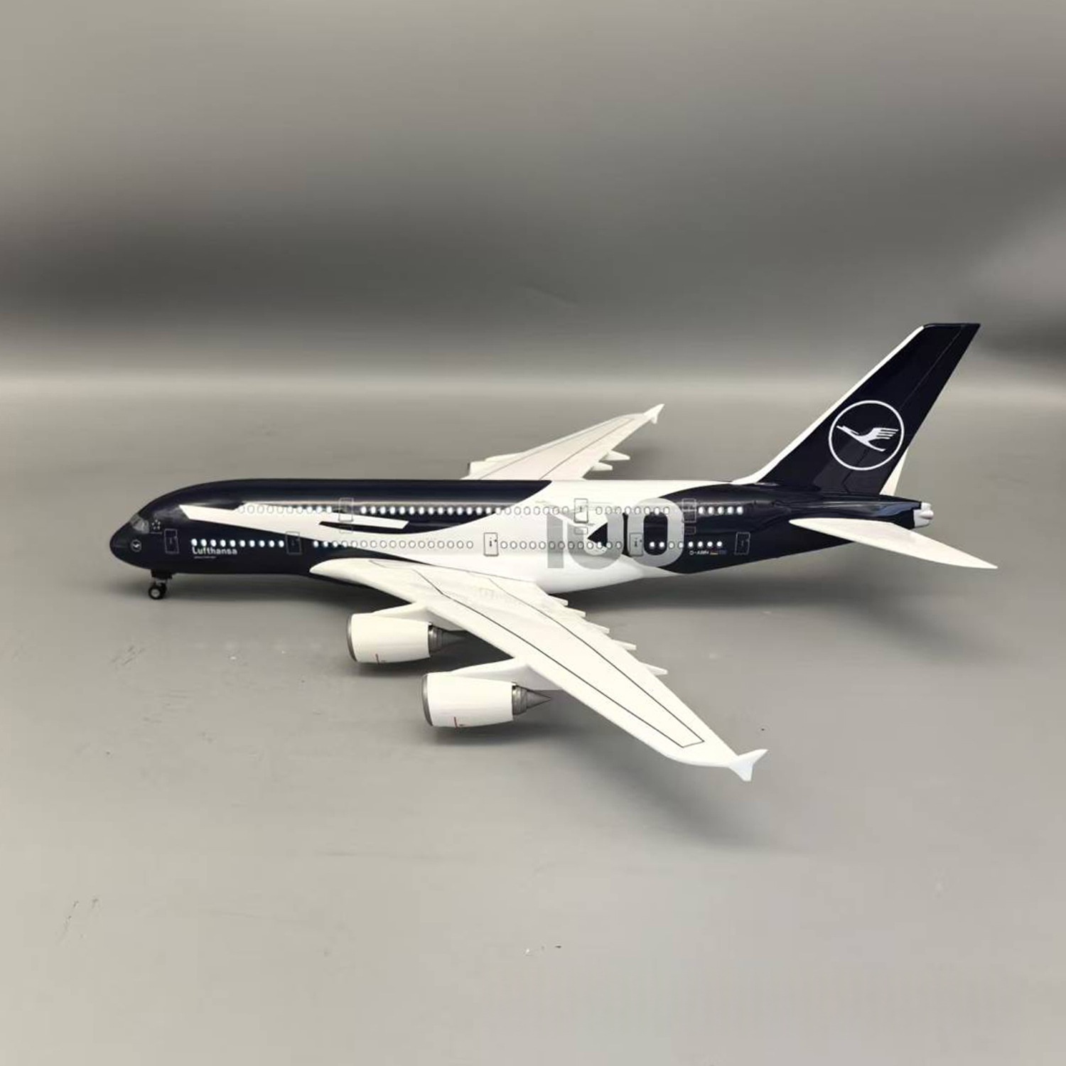 Neues 45cm Lufthansa A380 100  – Model Kit Airplane Bewertung und Preis