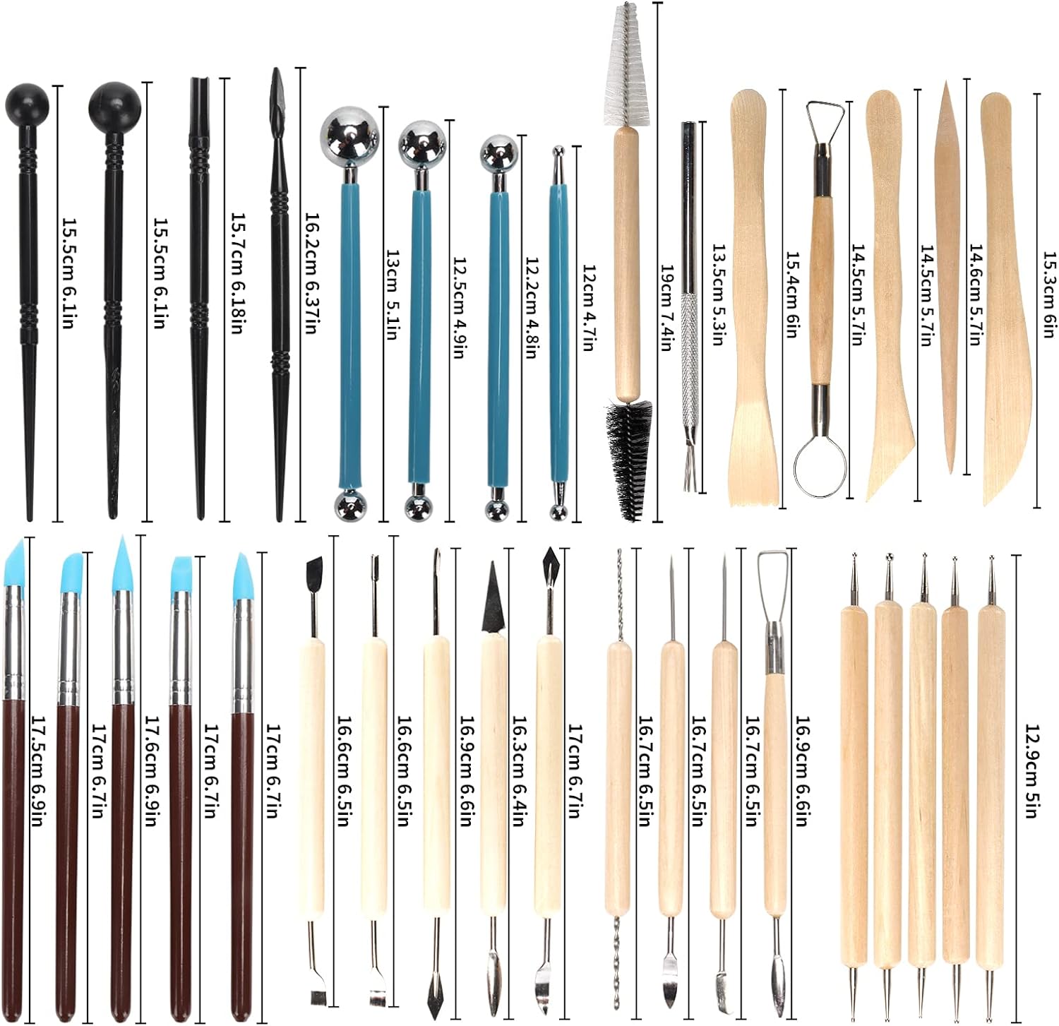 Keramik-Ton-Bildhauerwerkzeuge – Model Kit Tool Set Bewertung und Preis