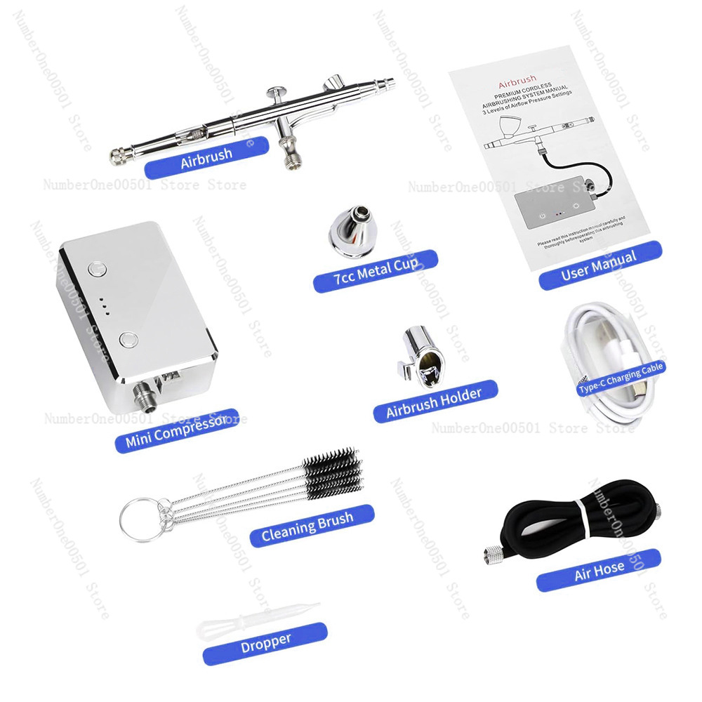 Mini-Hochdruck-Luftkompressor- – Model Kit Paint Set Bewertung und Preis