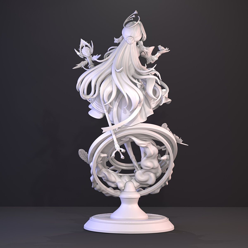 Unbemalte 3D-gedruckte Figur A – Model Kit Figure Bewertung und Preis