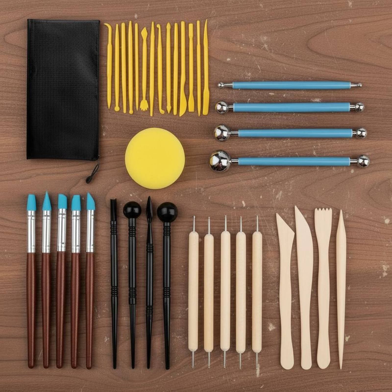 38-teiliges Tonmodellier-Set,  – Model Kit Tool Set Bewertung und Preis