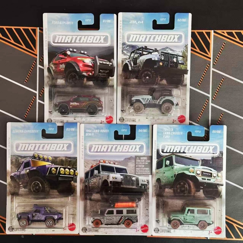 MATCHBOX Diecast Auto 1:64 Gel – Model Kit Jeep Bewertung und Preis