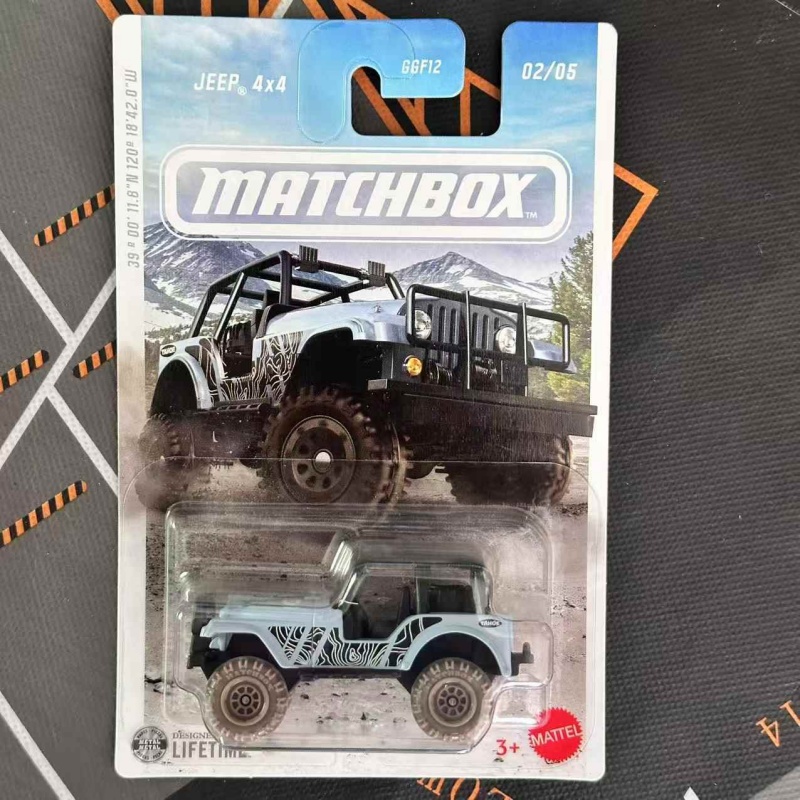 MATCHBOX Diecast Auto 1:64 Gel – Model Kit Jeep Bewertung und Preis