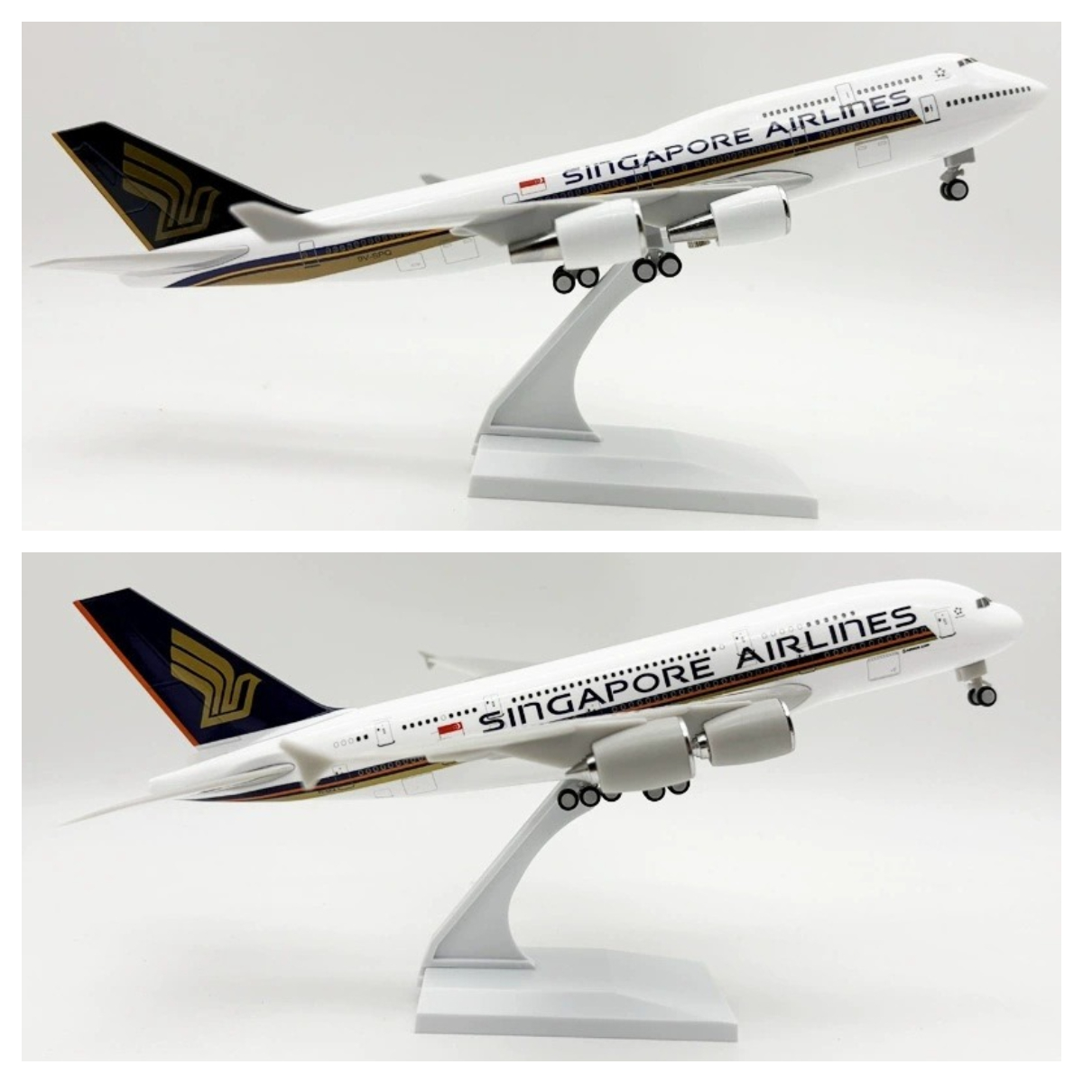 30CM Singapur B747/A380 Sammle – Model Kit Singapore Bewertung und Preis