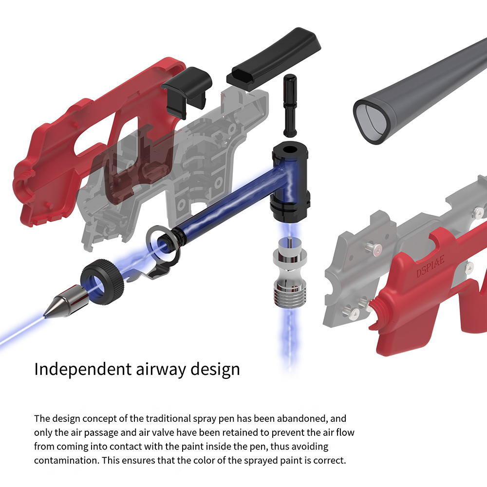 DSPIAE PT-AB Waschfreies Airbr – Model Kit Tool Set Bewertung und Preis